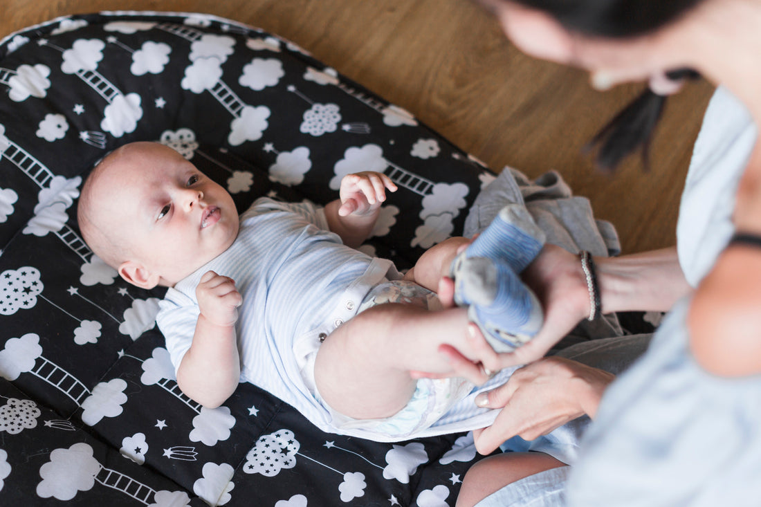 How to Set Up a Practical Newborn Diaper Changing Station